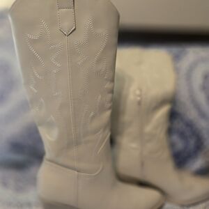 Madden White Cowboy Boots